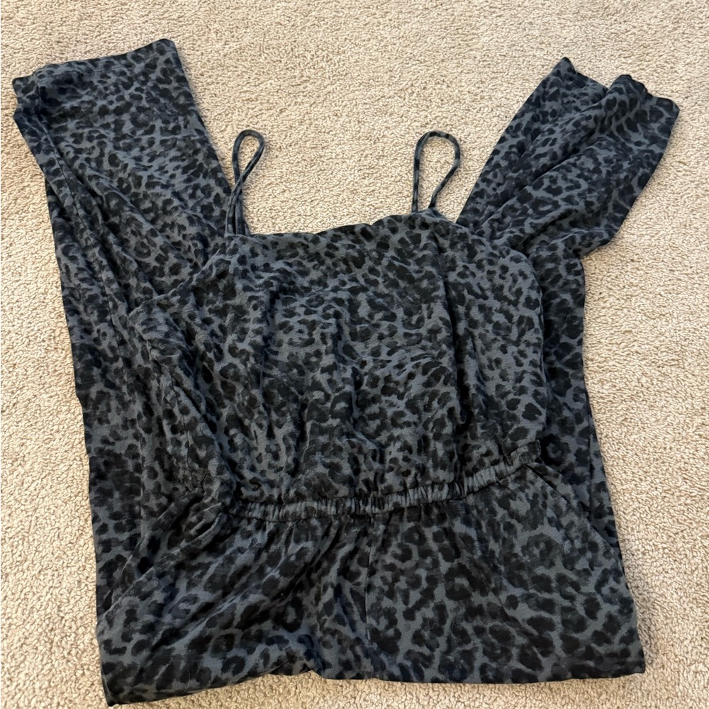 Old Navy Animal Print Jumpsuit